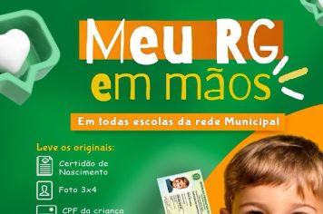 Mutirão de Confecção de Carteiras de Identidade para Crianças do Pré-B