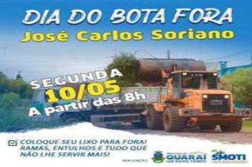 Dia do Bota Fora 10/05/21.