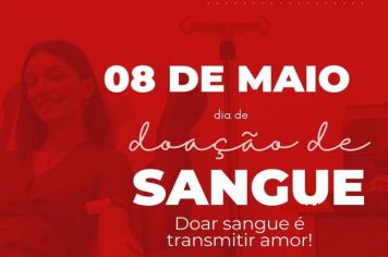 Doação de sangue é um ato de amor universal