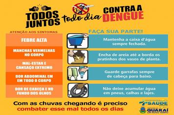 Todos juntos Contra a Dengue.