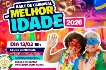 BAILE DE CARNAVAL DA MELHOR IDADE 2026 