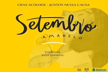 Setembro amarelo – Mês mundial da prevenção ao suicídio.