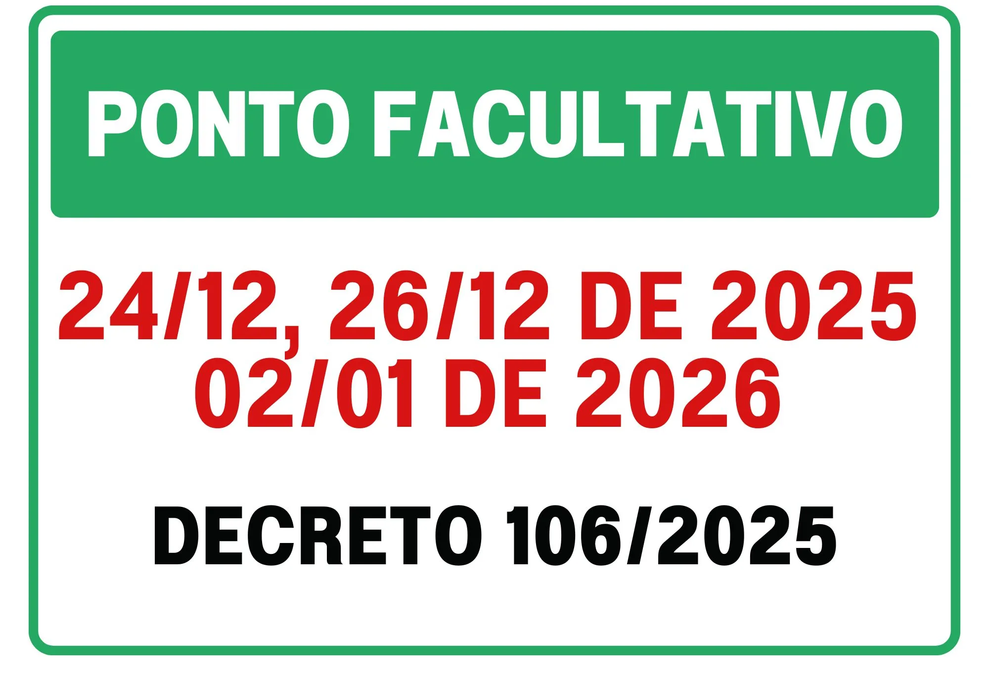 Decreto 106-2025