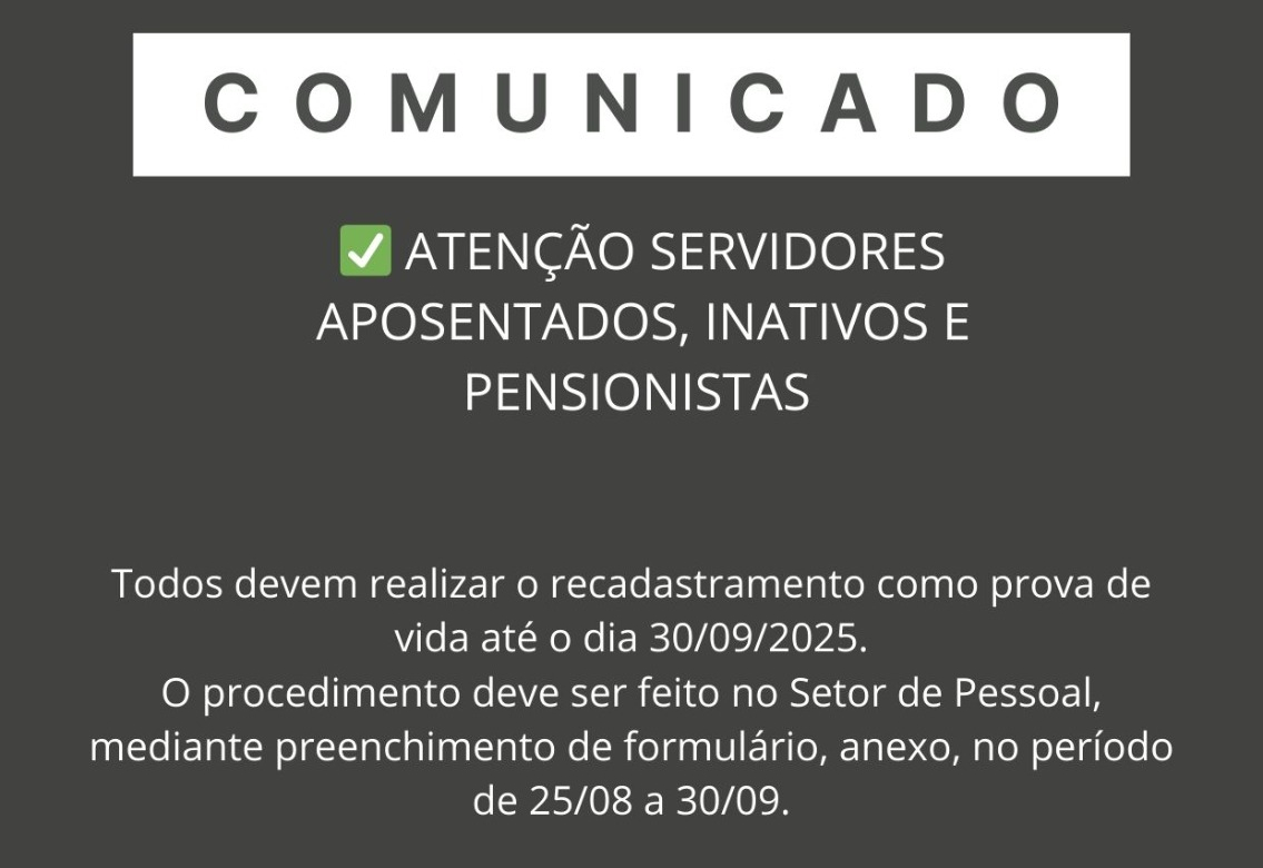 Aposentados, inativos e pensionistas.
