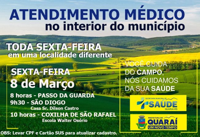 SAÚDE NO CAMPO