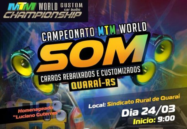 CAMPEONATO DE SOM AUTOMOTIVO E REBAIXADOS