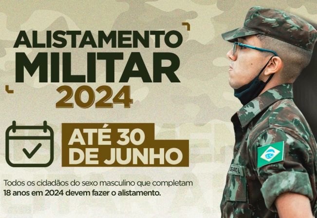 ATENÇÃO PARA O ALISTAMENTO MILITAR 