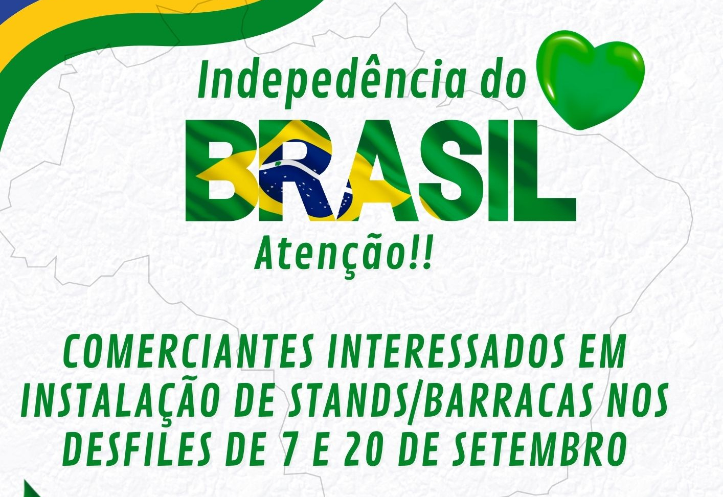 INSTALAÇÃO DE STANDS/BARRACAS 