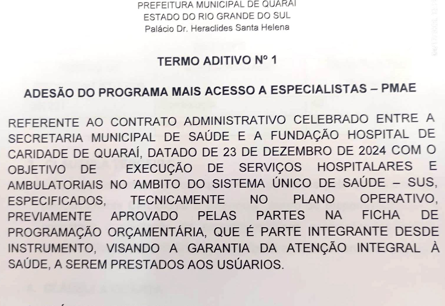 Termo aditivo